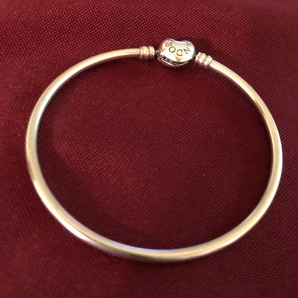 Silver Pandora bangle